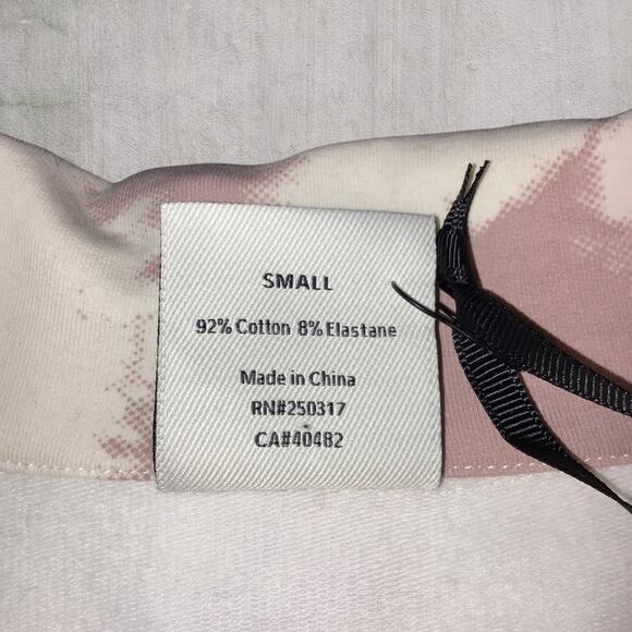 Varley Romero Sweatshirt Tan Tie Dye Collared Half Zip Pullover Size S NWT - Picture 5 of 10